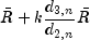 bar{R} + k frac{d_{3,n}}{d_{2,n}}bar{R}